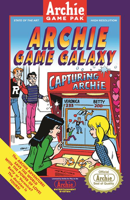 ARCHIE COMICS 85TH ANNIVERSARY PRESENTS ARCHIE GAME GALAXY #1 (ONE SHOT) CVR B STAN GOLDBERG BOX ART VAR