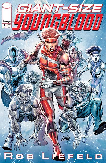GIANT SIZE YOUNGBLOOD (ONE SHOT) CVR A ROB LIEFELD - grayskullhobbies.com
