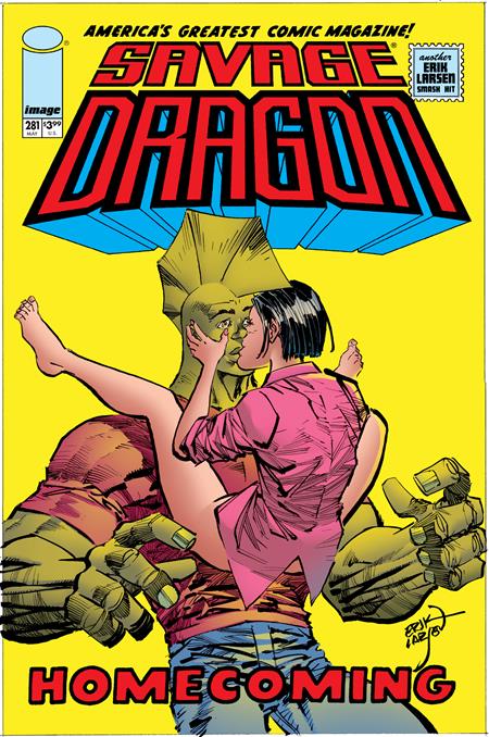 SAVAGE DRAGON #281 CVR A ERIK LARSEN (MR) - grayskullhobbies.com