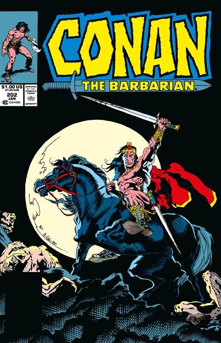 CONAN THE BARBARIAN THE ORIGINAL COMICS OMNIBUS VOL 08 DIRECT MARKET EDITION ARMANDO GIL CVR (MR) - grayskullhobbies.com