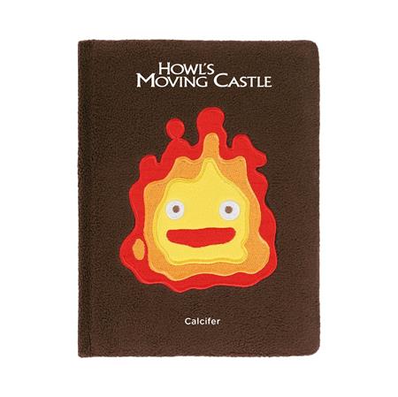 STUDIO GHIBLI HOWLS MOVING CASTLE CALCIFER PLUSH JOURNAL HC
