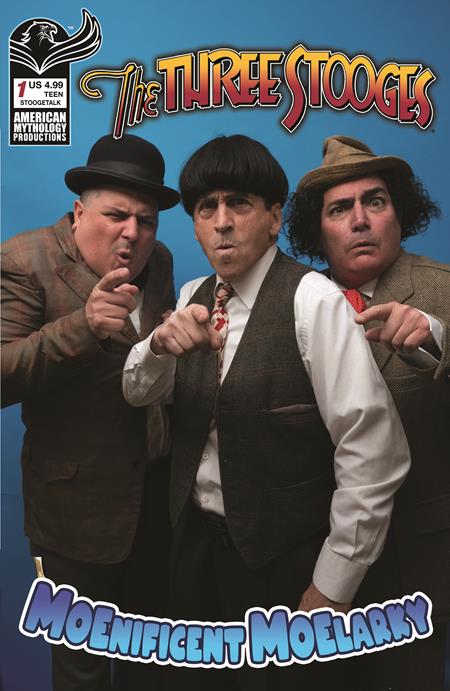 THREE STOOGES MAGNIFICENT MOELARKY #1 CVR D STOOGETALK PHOTO VAR