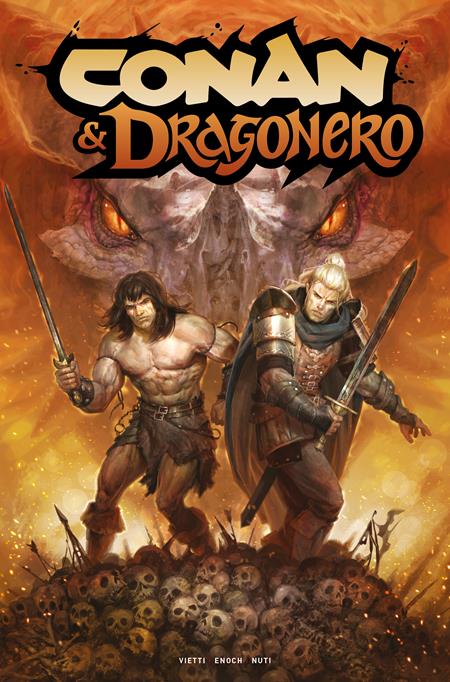 CONAN AND DRAGONERO #4 (OF 7) CVR B LORENZO NUTI VAR (MR) - grayskullhobbies.com
