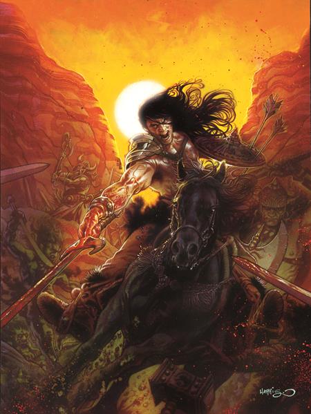 SAVAGE SWORD OF CONAN REFORGED #6 CVR D TONY HARRIS VIRGIN FOIL VAR (MR)