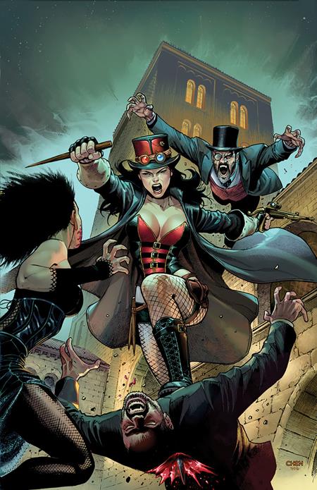 VAN HELSING THRONE OF BLOOD (ONE SHOT) CVR A SEAN CHEN