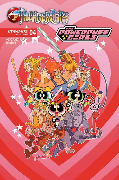 THUNDERCATS POWERPUFF GIRLS #4 CVR B COLEMAN ENGLE VAR