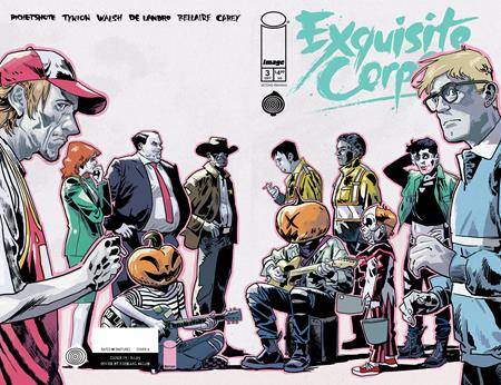 EXQUISITE CORPSES #3 2ND PTG CVR A (MR)