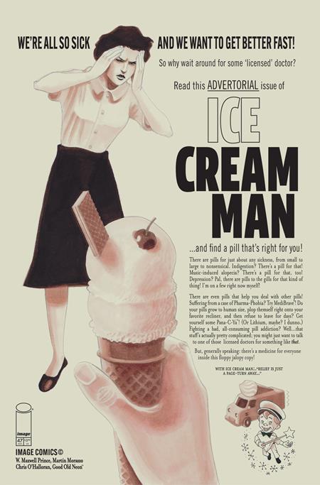 ICE CREAM MAN #47 CVR A MARTIN MORAZZO & CHRIS OHALLORAN (MR) - grayskullhobbies.com