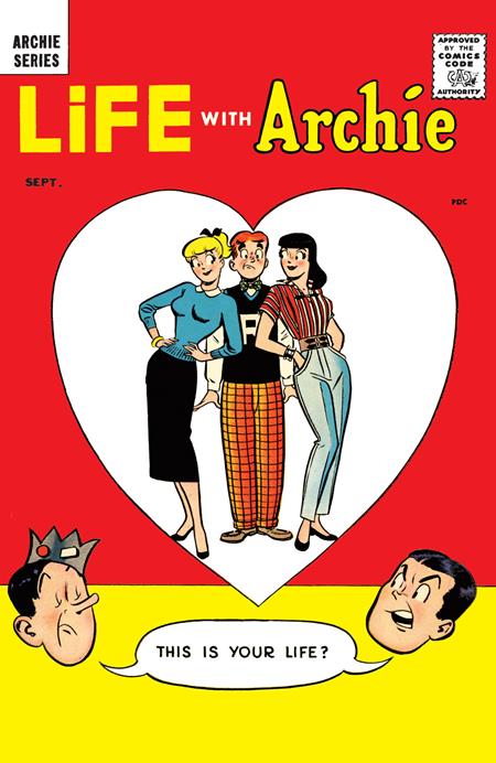 LIFE WITH ARCHIE #1 FACSIMILE CVR A HARRY LUCEY TERRY SZENICS