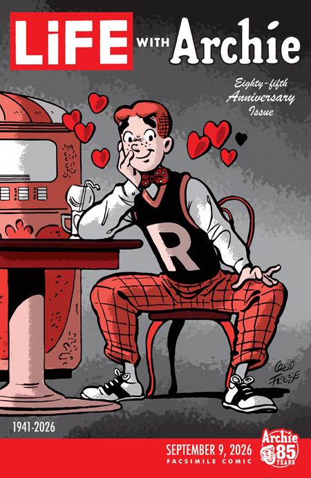 LIFE WITH ARCHIE #1 FACSIMILE CVR B GEORGE FRESE LIFE MAGAZINE VAR