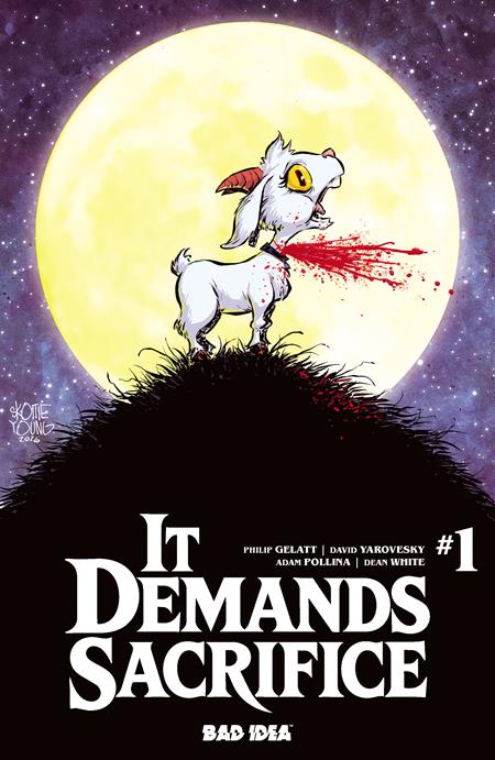 IT DEMANDS SACRIFICE #1 (OF 4) CVR D SKOTTIE YOUNG FOIL VAR