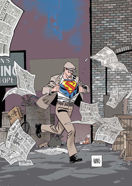 SUPERMAN THE STRANGER #1 (OF 6) CVR C GORAN PARLOV CARD STOCK VAR (MR)