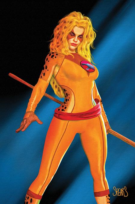 THUNDERCATS CHEETARA #1 CVR G MARK SPEARS METAL PREMIUM VAR