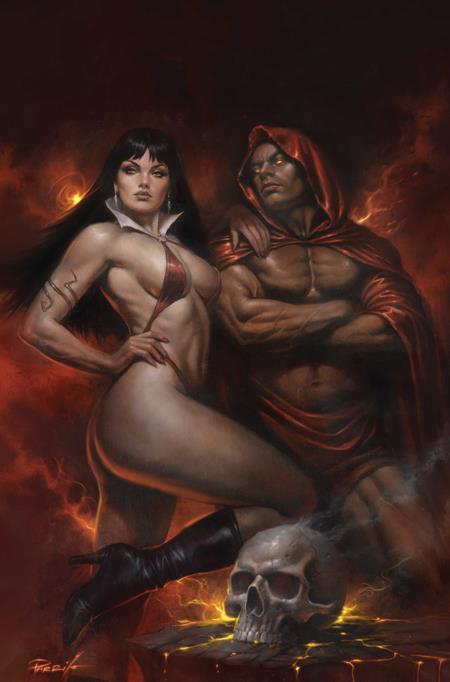 VAMPIRELLA #6 CVR F LUCIO PARRILLO METAL PREMIUM VAR