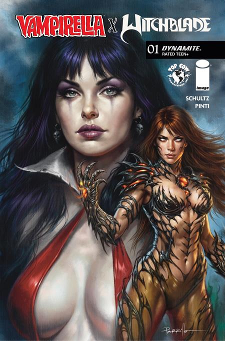 VAMPIRELLA X WITCHBLADE SPECIAL #1 (ONE SHOT) CVR B LUCIO PARRILLO VAR