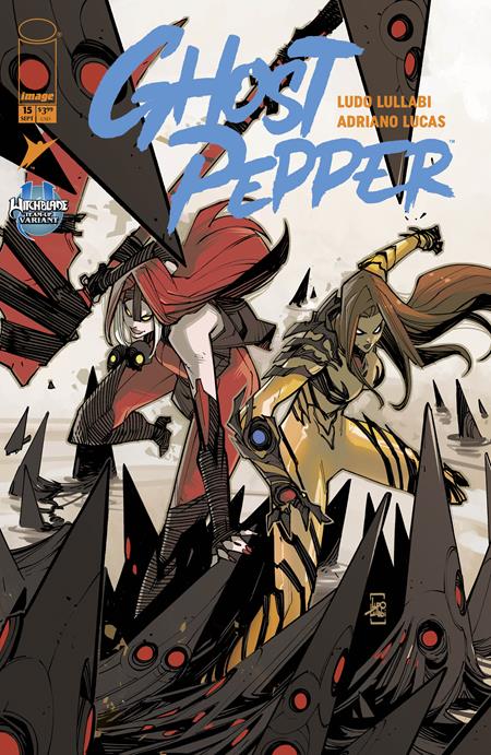 GHOST PEPPER #15 CVR F LUDO LULLABI WITCHBLADE TEAM UP VAR