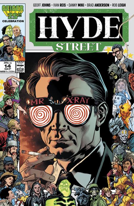 HYDE STREET #14 CVR C BRYAN HITCH & BRAD ANDERSON GEIGER #25 ANNIVERSARY VAR - grayskullhobbies.com