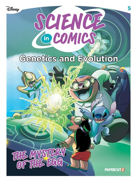 DISNEY SCIENCE IN COMICS HC VOL 05 GENETICS AND EVOLUTION