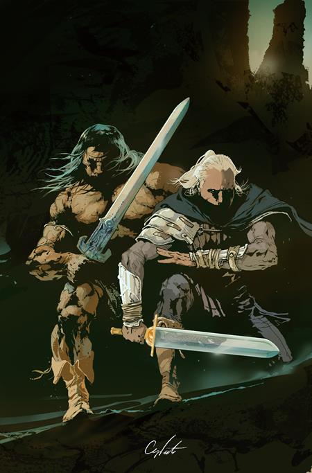 CONAN AND DRAGONERO #5 (OF 7) CVR B STEVAN SUBIC VIRGIN CARDSTOCK VAR (MR)
