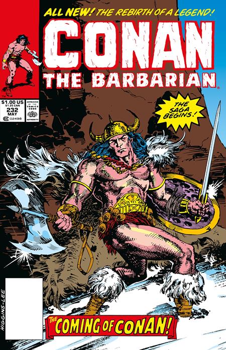 CONAN THE BARBARIAN THE ORIGINAL COMICS OMNIBUS HC VOL 09 REGULAR EDITION MICHAEL HIGGINS (MR) - grayskullhobbies.com