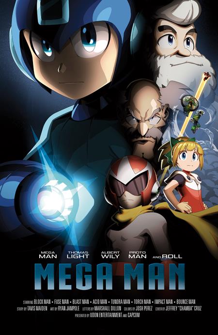MEGA MAN GEAR MASTERS #1 (OF 5) CVR C JEFFREY CRUZ VAR