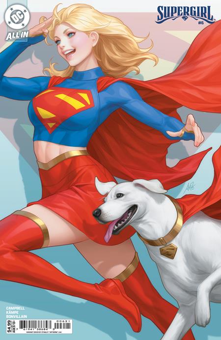 SUPERGIRL #6 CVR B STANLEY ARTGERM LAU CARD STOCK VAR