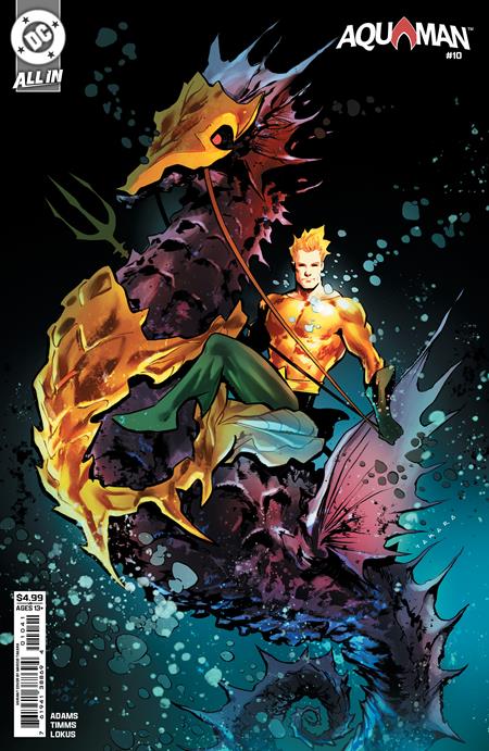 AQUAMAN #10 CVR D MARCIO TAKARA CARD STOCK VAR
