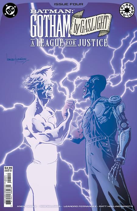 BATMAN GOTHAM BY GASLIGHT A LEAGUE FOR JUSTICE #4 (OF 6) CVR A LEANDRO FERNANDEZ