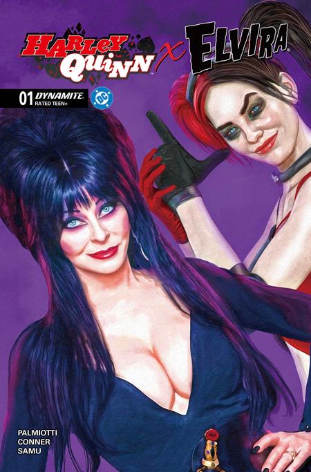 HARLEY QUINN X ELVIRA #1 CVR H MARK SPEARS FOIL VAR