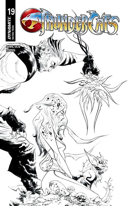 THUNDERCATS #19 CVR S JAE LEE LINE ART FOC BONUS VAR