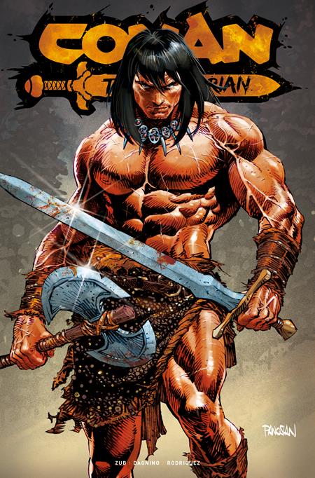 CONAN THE BARBARIAN #21 CVR H SDCC EXCLUSIVE DAN PANOSIAN FOIL TRADE VAR (MR) Limited to 700 copies Allocations May Occur