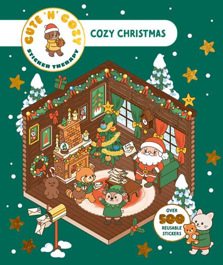 CUTE N COZY STICKER THERAPY TP COZY CHRISTMAS