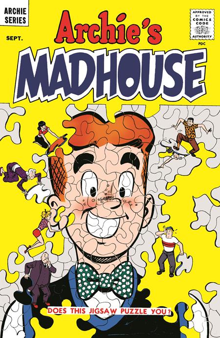 ARCHIES MADHOUSE #1 FACSIMILE EDITION CVR A HARRY LUCEY
