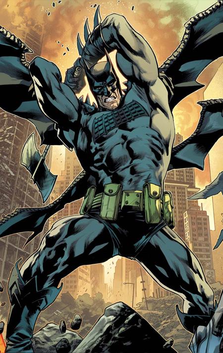 ABSOLUTE BATMAN #25 CVR D BRYAN HITCH CONNECTING CARD STOCK VAR