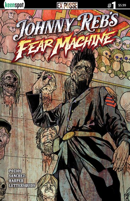 JOHNNY REBS FEAR MACHINE #1 CVR B ALEX SANCHEZ VAR