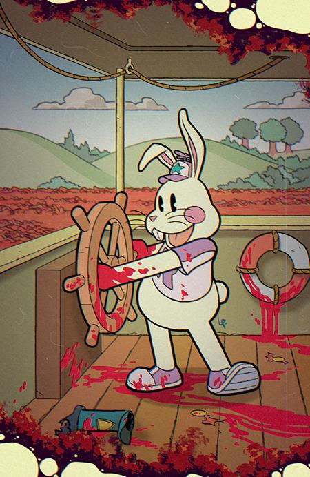 EXQUISITE CORPSES RASCAL RANDY #4 (OF 5) CVR C DYLAN BURNETT POLYBAGGED WITH COLLECTIBLE CARD VAR (MR)