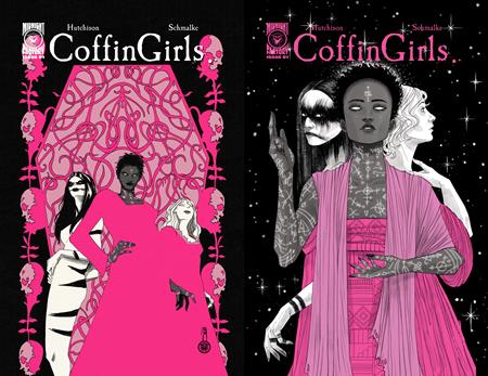 COFFIN GIRLS #1 (OF 5) CVR A MEGAN HUTCHISON JOSEPH SCHMALKE