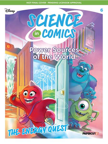 DISNEY SCIENCE IN COMICS HC POWER SOURCES OF THE WORLD