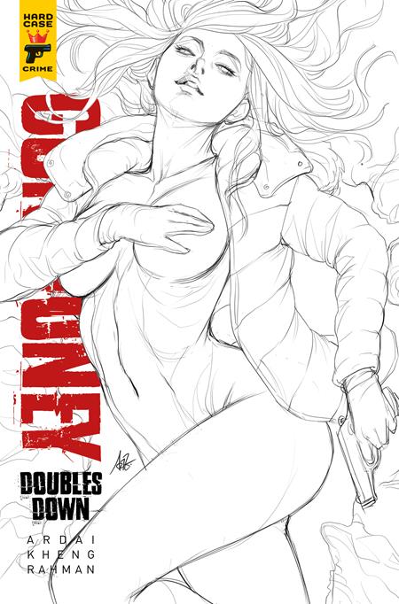 GUN HONEY DOUBLES DOWN #1 SDCC EXCLUSIVE ARTGERM CARDSTOCK INKS VAR (MR)