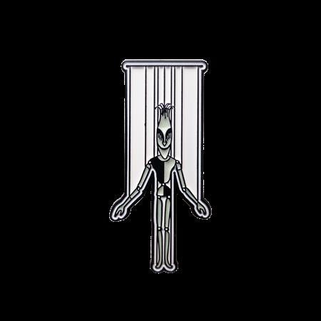 JUNJI ITO MARIONETTE MANSION ENAMEL PIN BADGE