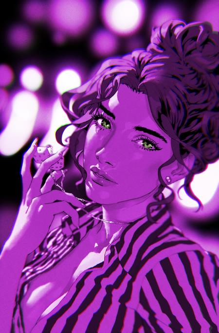 CHEETAH AND CHESHIRE ROB THE JUSTICE LEAGUE #4 (OF 6) CVR B GERALD PAREL CARD STOCK VAR