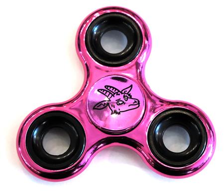 SILVER SPROCKET FIDGET SPINNER