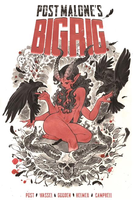 BIG RIG HC VOL 01 LIMITED EDITION SILVER FOIL PEACH MOMOKO VAR Allocations May Occur Limited to 500