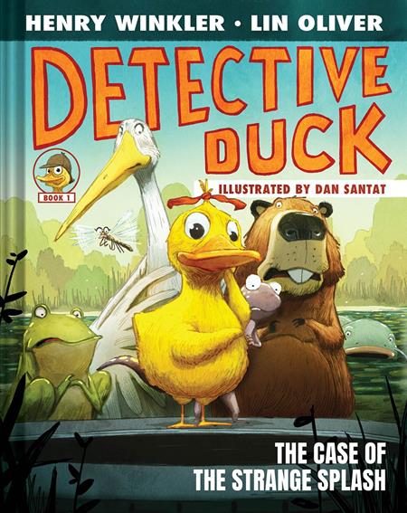 DETECTIVE DUCK ILLUSTRATED NOVEL HC VOL 01 THE CASE OF THE STRANGE SPLASH