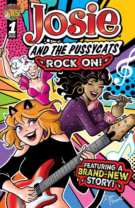 JOSIE AND THE PUSSYCATS ROCK ON (ONE SHOT) CVR A DAN PARENT