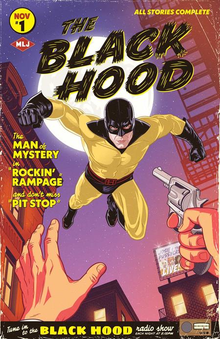 JOSIE AND THE PUSSYCATS ROCK ON (ONE SHOT) CVR E MATT TALBOT BLACK HOOD FOIL VAR