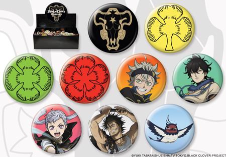ATA-BOY BLACK CLOVER 144 PIECE BUTTON ASST (NET)
