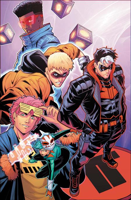 TEEN TITANS #3 CVR D TRAVIS MERCER CARD STOCK VAR