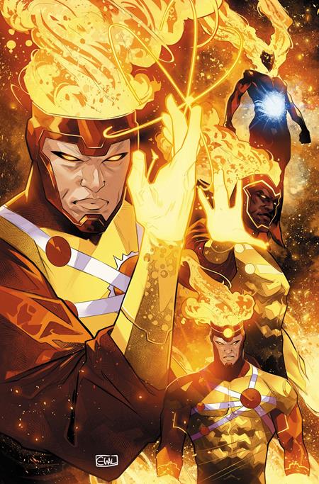 FURY OF FIRESTORM #8 (OF 9) CVR B EDWIN GALMON CARD STOCK VAR