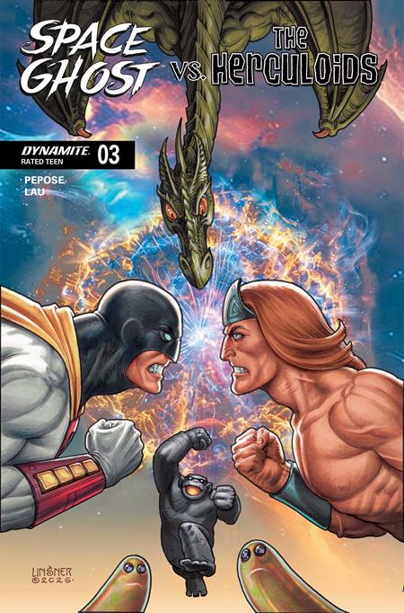 SPACE GHOST VS THE HERCULOIDS #3 CVR C JOSEPH MICHAEL LINSNER VAR